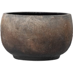 Bloomingville Thira Deko Urtepotte H15,5 cm, Brun