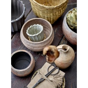 Bloomingville Thira Deko Urtepotte H15,5 cm, Brun