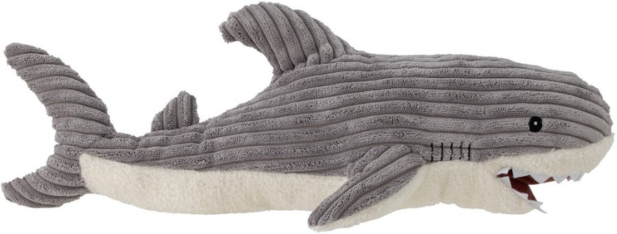 Bloomingville Mini Petter Hai Kuscheltier 48 cm, Grau