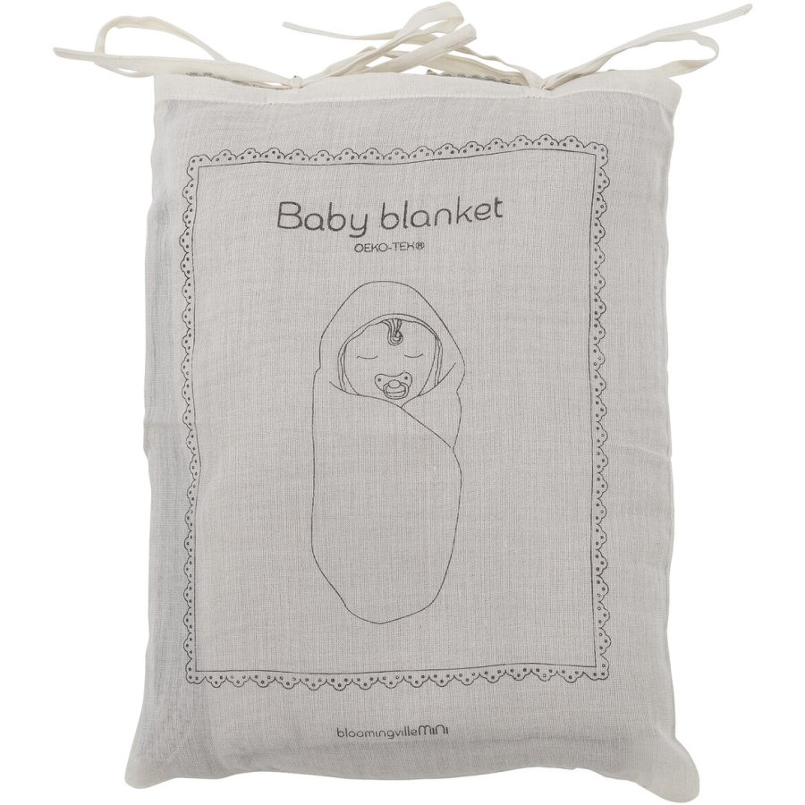 Bloomingville Mini Muslin Tppe 100x80 cm, Natur