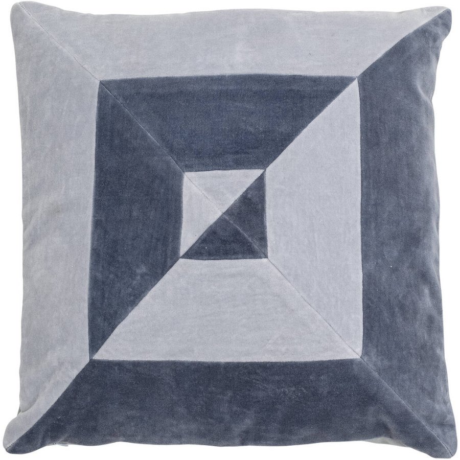 Bloomingville Aban Kissen 45x45 cm, Blau