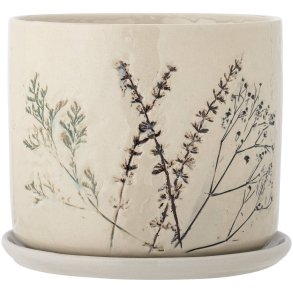 Bloomingville Bea Urtepotteskjuler H18 cm, Natur
