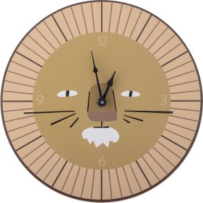 Bloomingville Mini Wanduhr 23 cm, Braun