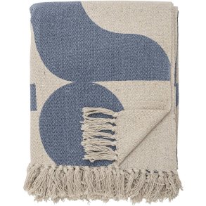 Bloomingville Agno Decke 130x160 cm, Blau