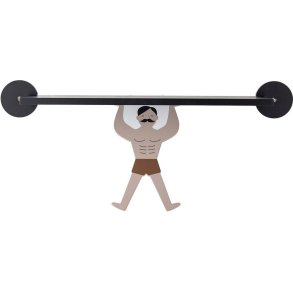 Bloomingville Mini Wandregale 55 cm, Schwarz