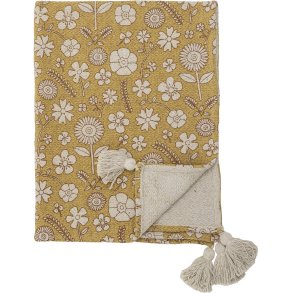 Bloomingville Mini Camille Plaid 80x100 cm, Gul