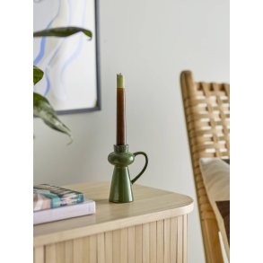 Bloomingville Fija Lysestage H13 cm, Grøn