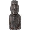 Bloomingville Moai Dekoration H12 cm, Sort