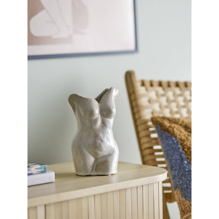 Bloomingville Athena Vase H23 cm, Natur