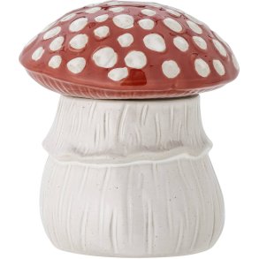 Bloomingville Mini Gef mit Deckel H15,5 cm, Rot