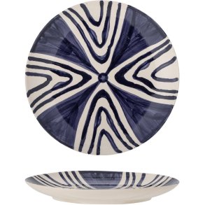 Bloomingville Shama Teller 20,5 cm, Blau