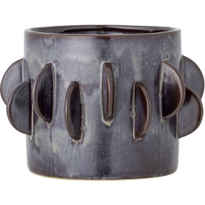 Bloomingville Roza Blumentopf H13 cm, Grau