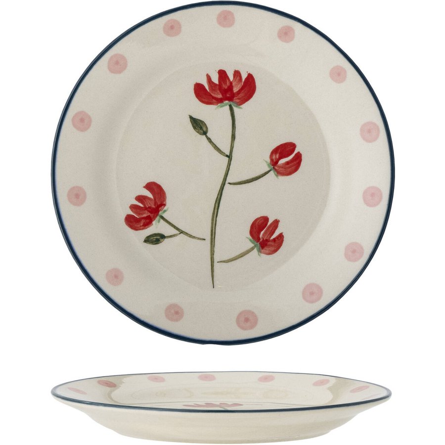 Bloomingville Mini Tallerken 15 cm, R�d