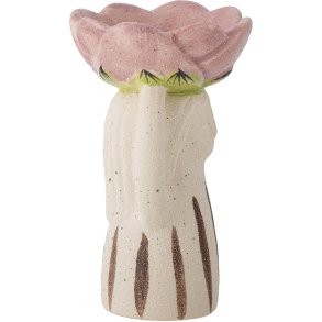 Bloomingville Clarabel Fyrfadsstage H12 cm, Rosa