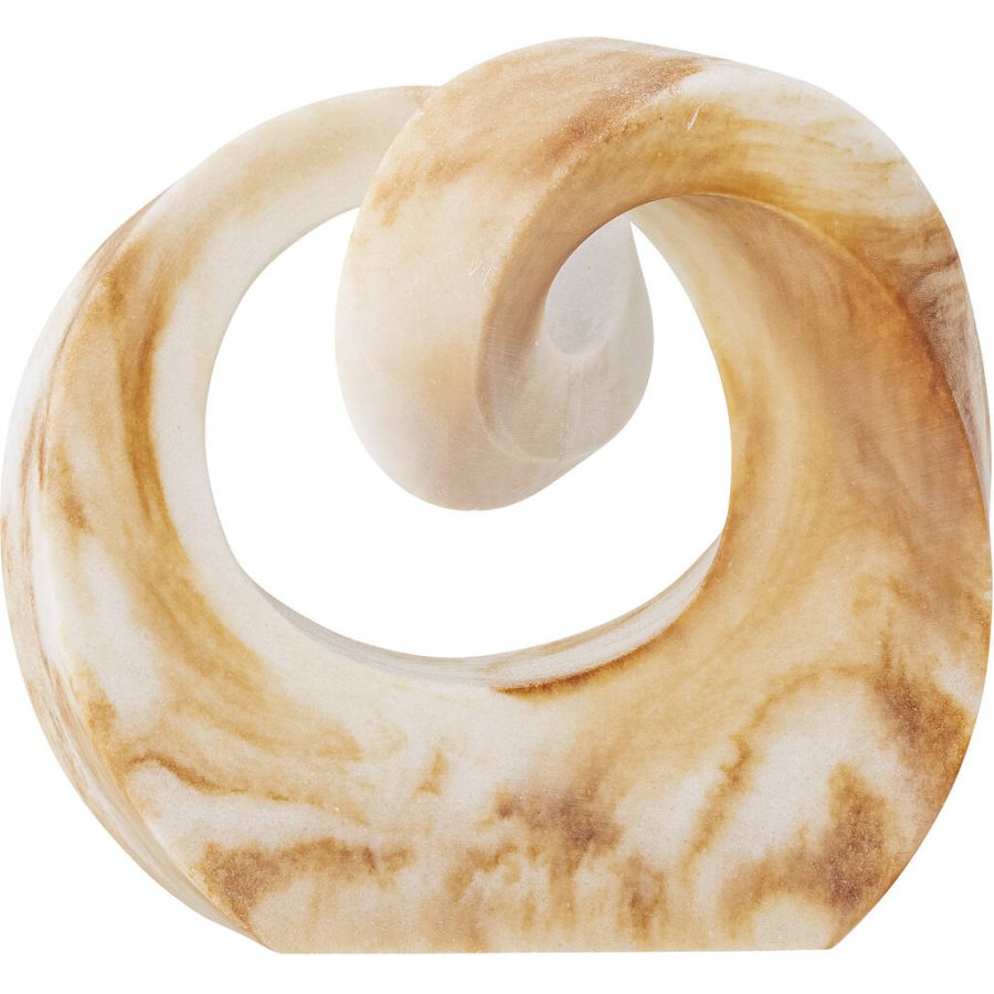 Bloomingville Swirl Dekoration H16,5 cm, Braun