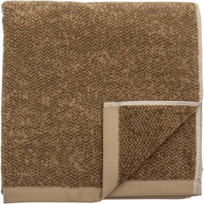Bloomingville Kahla Handtuch 70x140 cm, Braun