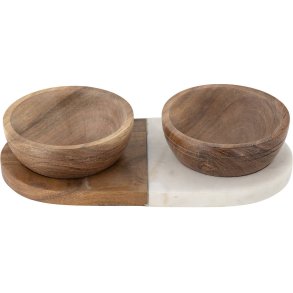 Creative Collection Izak Salt- & Peberskl 23 cm, Brun