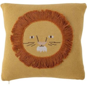 Bloomingville Mini Harrison Pude 40x40 cm, Gul