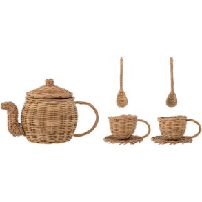 Bloomingville Mini Mikkeline Leget�jsk�kkens�t 5 Dele, Brun