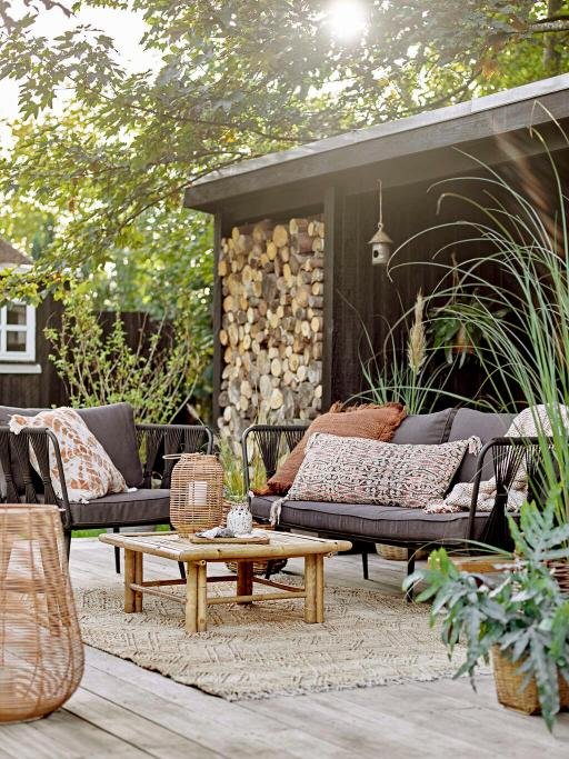 Bloomingville Sarona Windlicht H56 cm, Rattan
