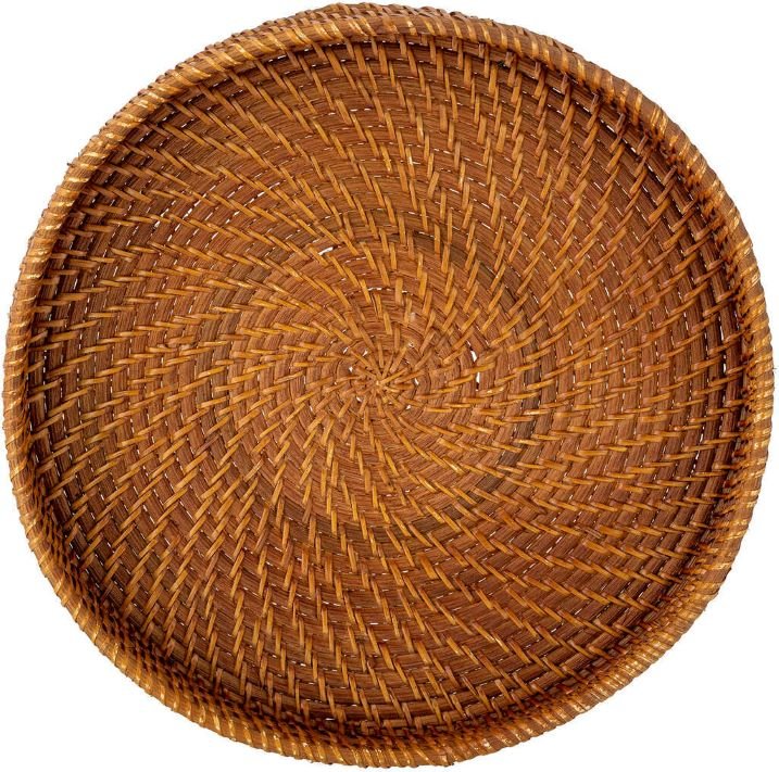 Bloomingville Nairn Serveringsbakke 38 cm, Rattan