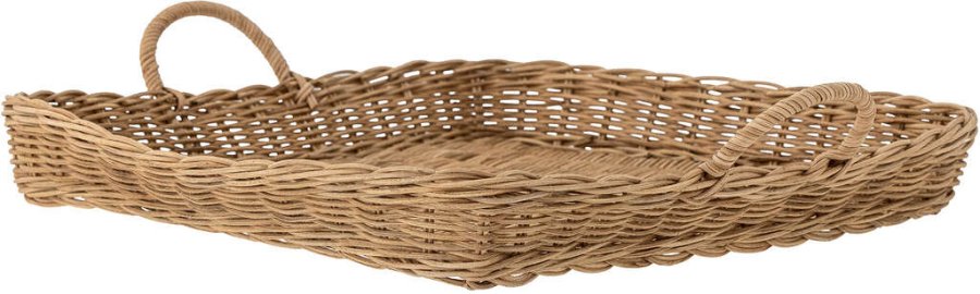 Bloomingville Angie Serviertablett 40 cm, Rattan