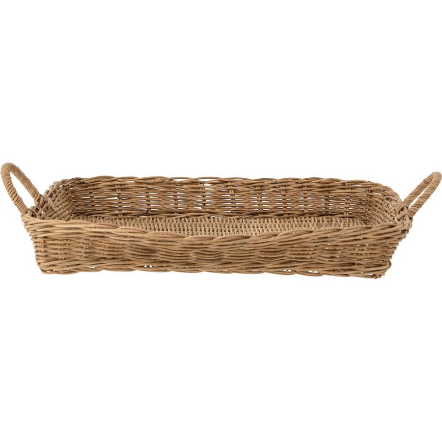 Bloomingville Angie Serviertablett 40 cm, Rattan