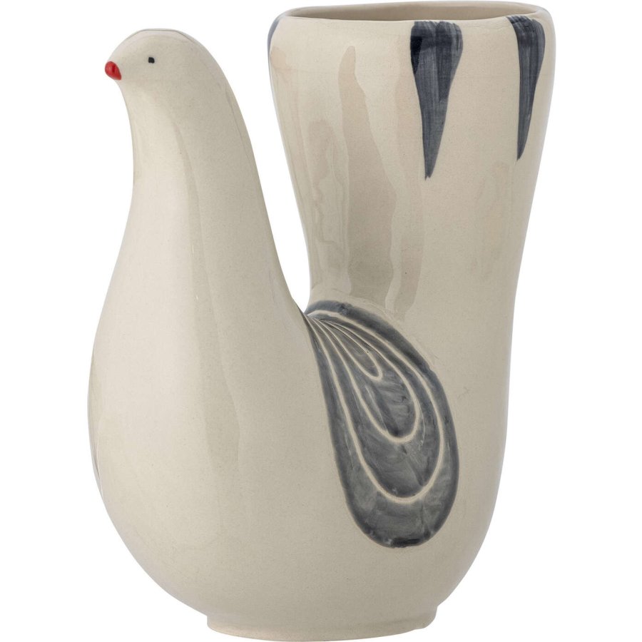 Bloomingville Trudy Vase H19 cm, Weiß