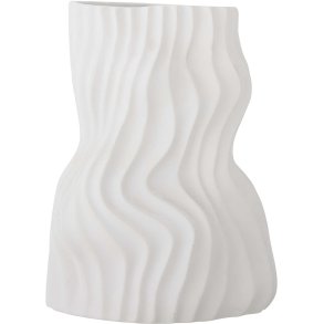 Bloomingville Sahal Vase H25,5 cm, Wei