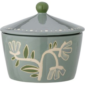 Creative Collection Tangier Krukke m. Låg H14 cm, Grøn