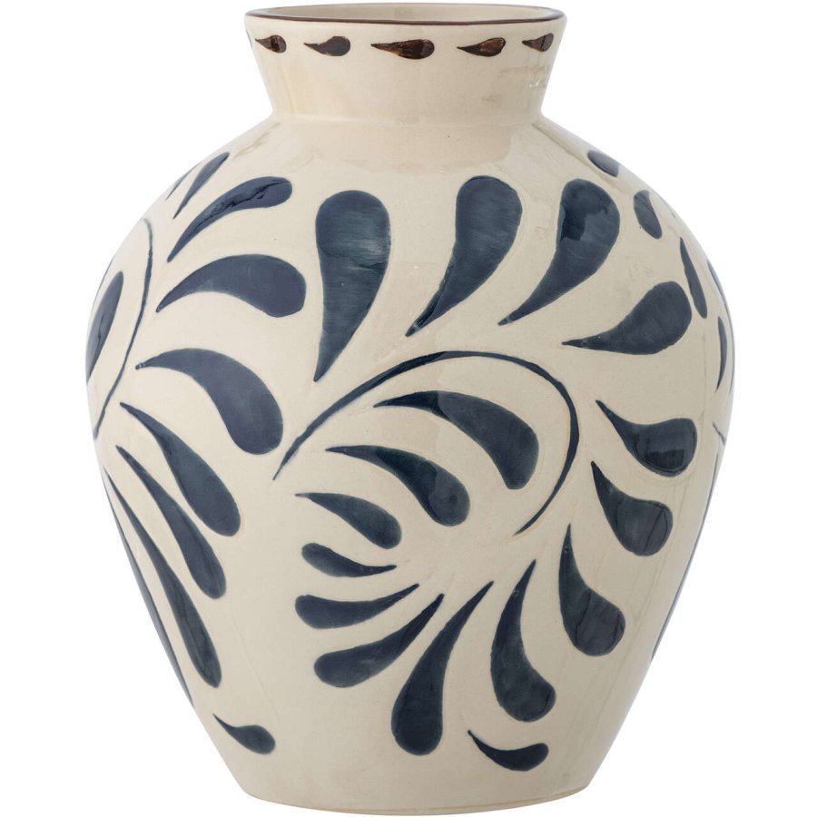 Bloomingville Heikki Vase H24 cm, Blau