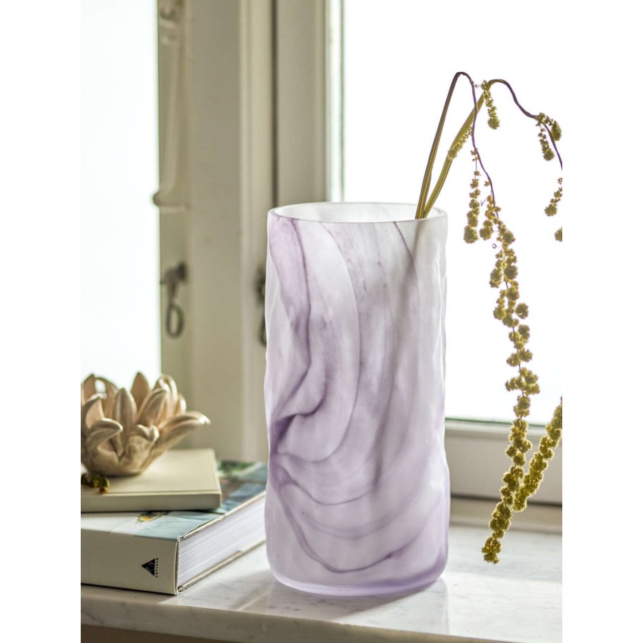 Bloomingville Moore Vase H24,5 cm, Lilla