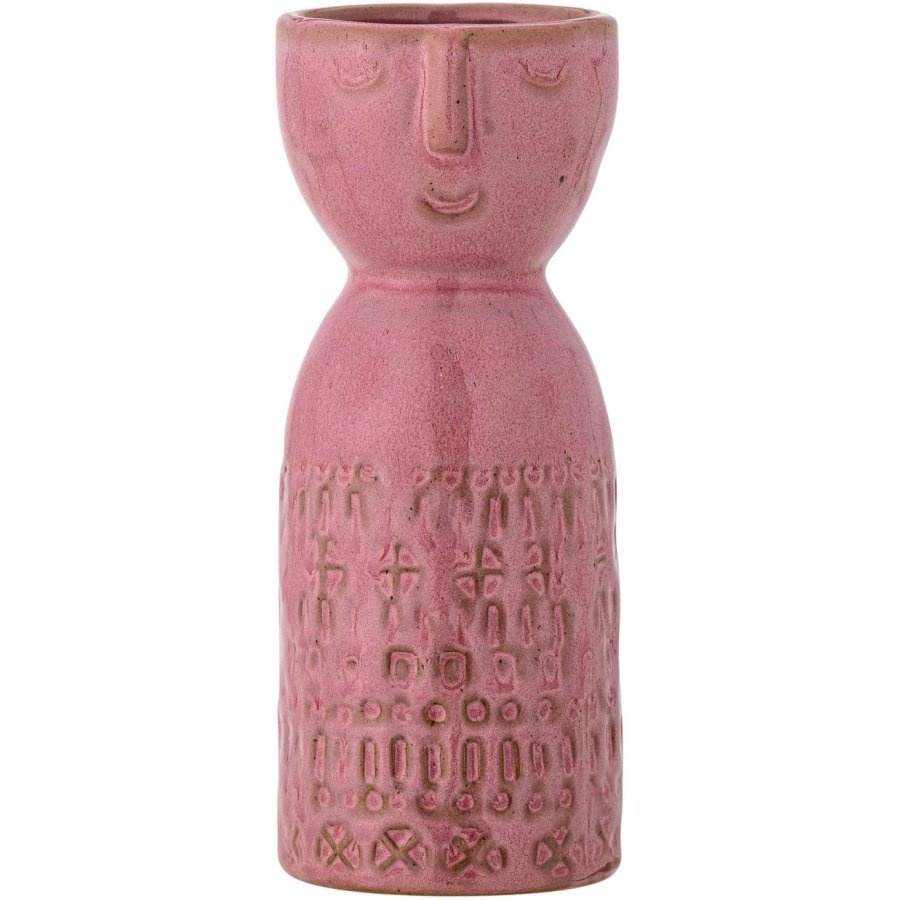 Bloomingville Embla Vase H14,5 cm, Rosa