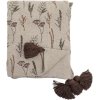 Bloomingville Pyle Decke 130x160 cm, Naturfarben