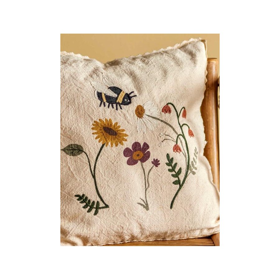 Bloomingville Mini Tibbe Pude 40x40 cm, Natur