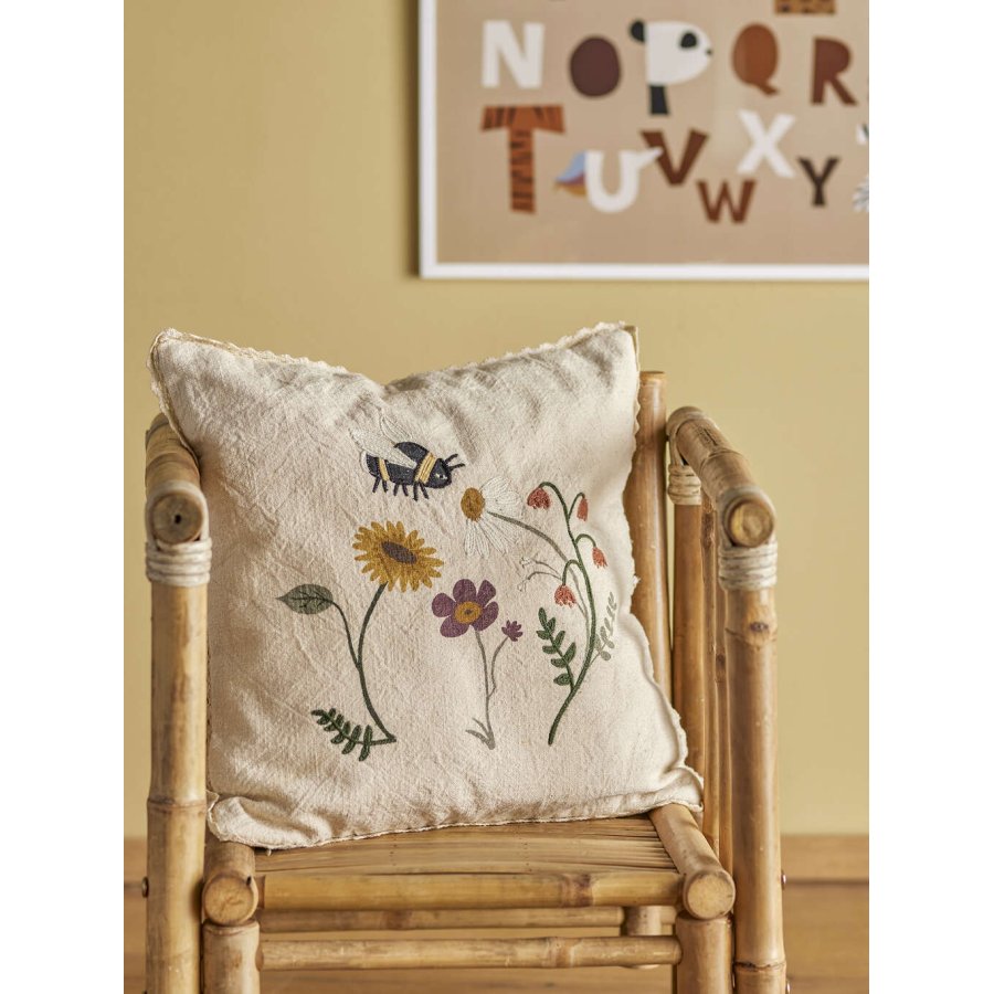 Bloomingville Mini Tibbe Pude 40x40 cm, Natur