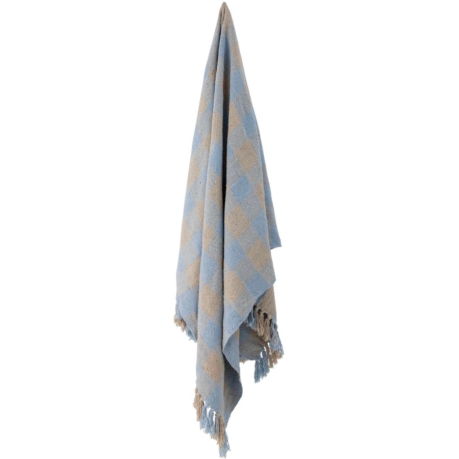 Creative Collection Largs Plaid 130x160 cm, Blau