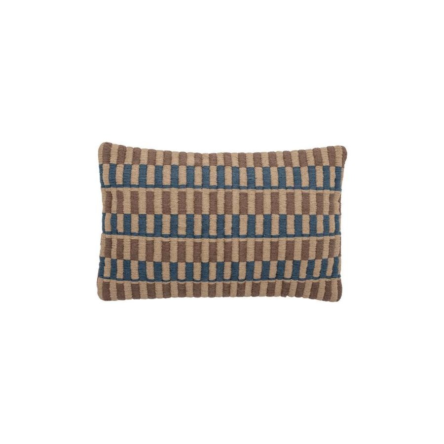 Creative Collection Newtown Kissen 30x50 cm, Blau