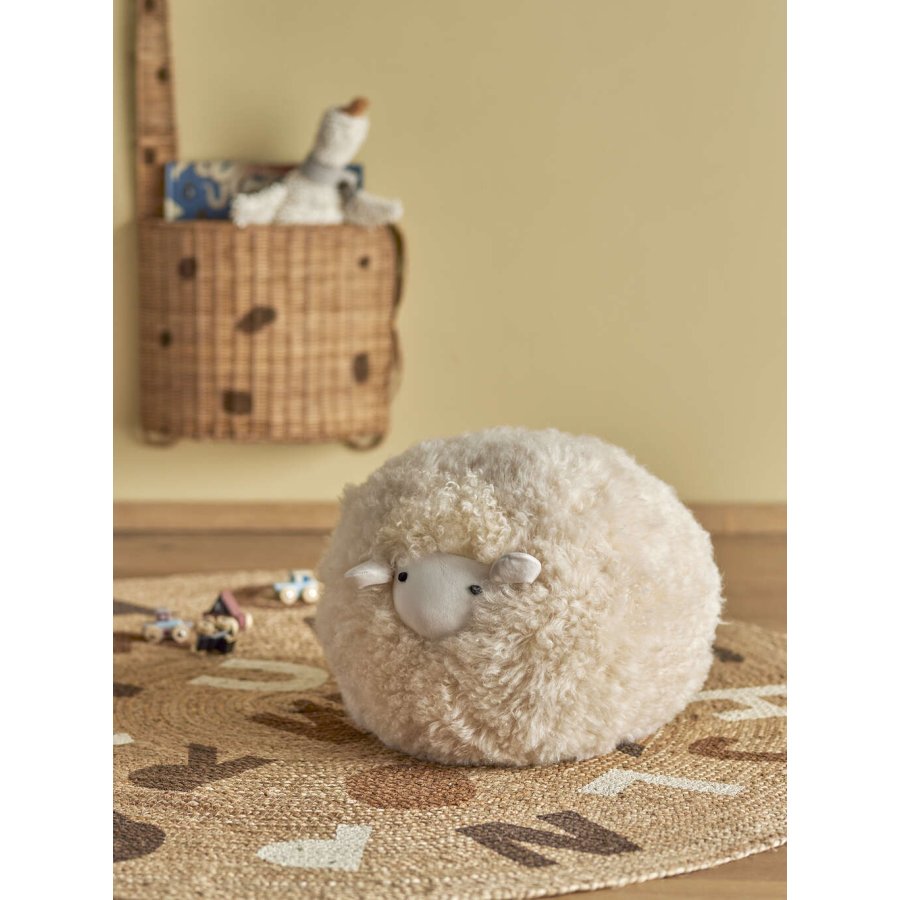 Bloomingville Mini Rubert Teddybr 33 cm, Lammfell