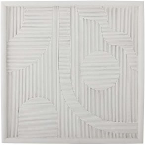 Bloomingville Patina Wanddekoration 42x42 cm, Wei