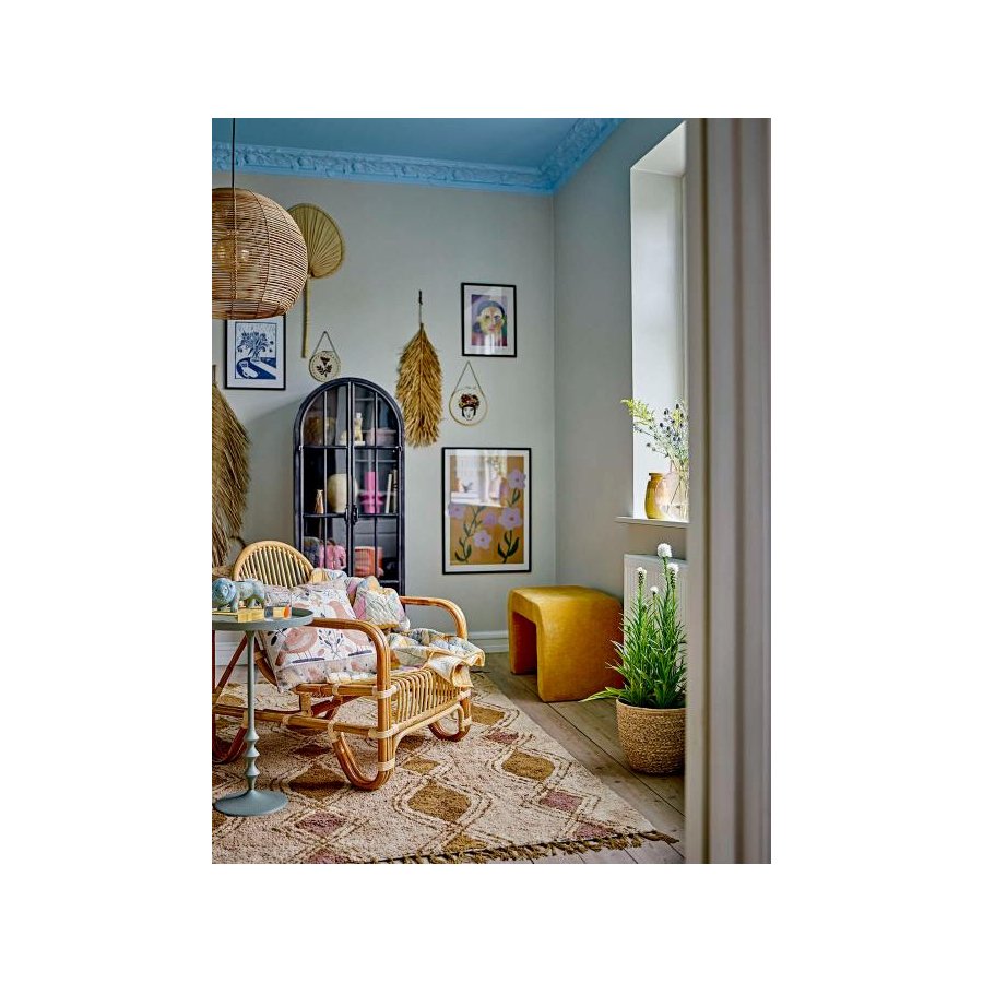 Bloomingville Bobbie Taburet 70 cm, Gul
