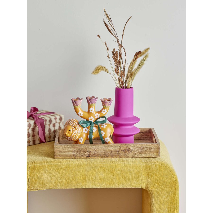 Bloomingville Bobbie Taburet 70 cm, Gul