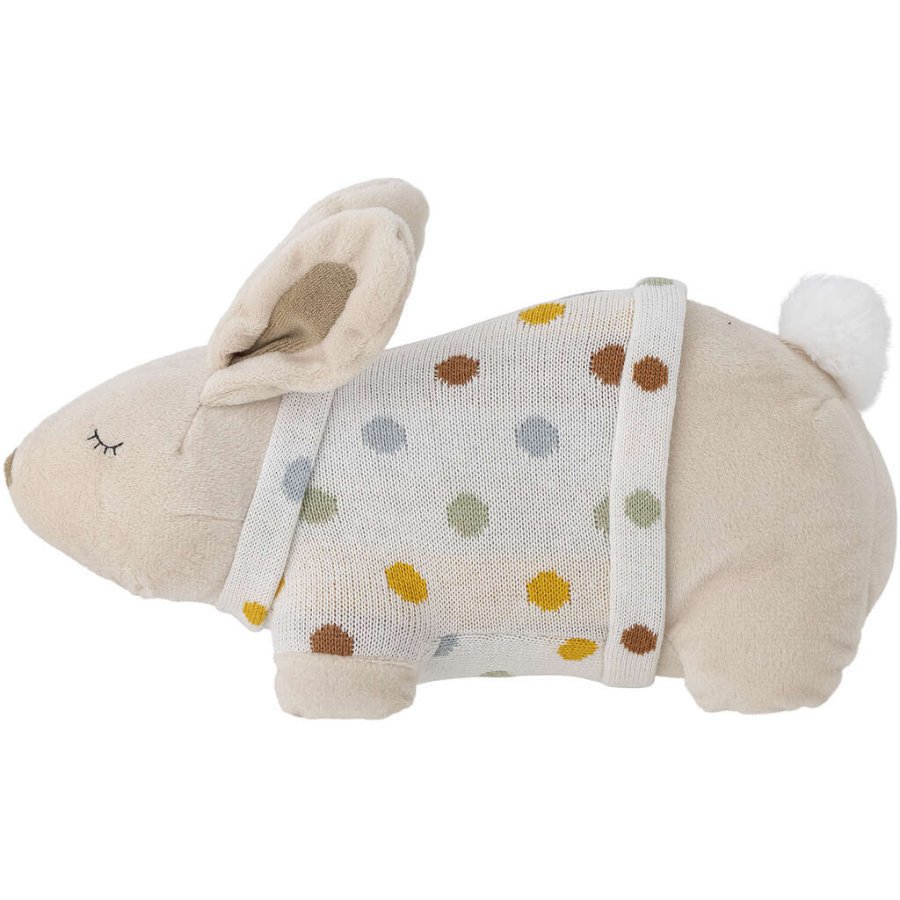 Bloomingville Mini Vilja Kanin Bamse 28 cm, Hvid