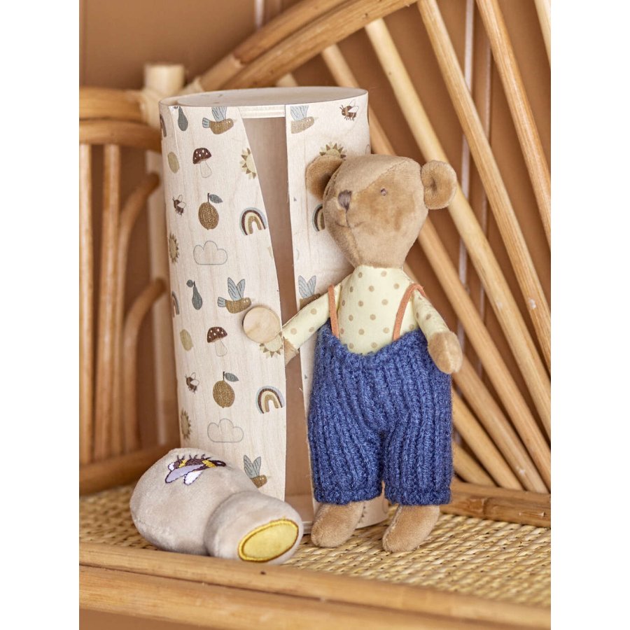 Bloomingville Mini Willes Bamsebj�rn H18 cm, Brun