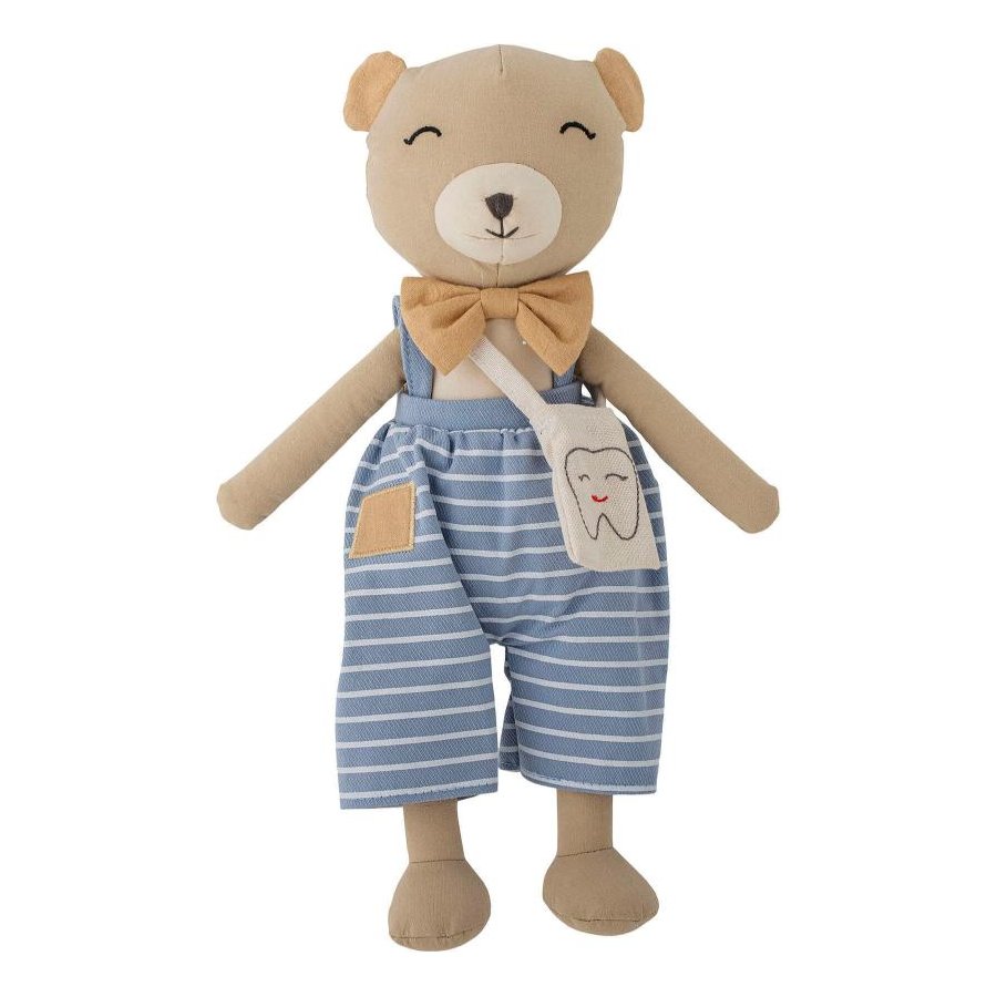 Bloomingville Mini Teddie Zahnfee-Teddybr H30 cm, Blau