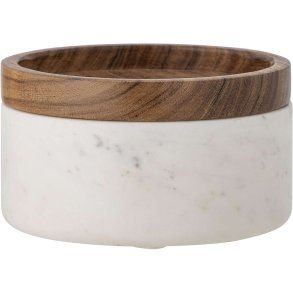Creative Collection Fenella Krukke m. Låg H7,5 cm, Hvid