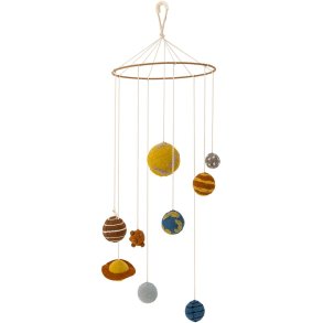 Bloomingville Mini Space Uro �30 cm, Gul