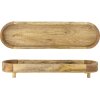 Bloomingville Emisa Tablett 55 cm, Mango-Holz