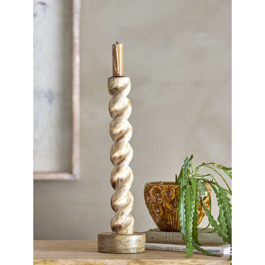 Creative Collection Enrica Kerzenhalter H36 cm, Mangoholz