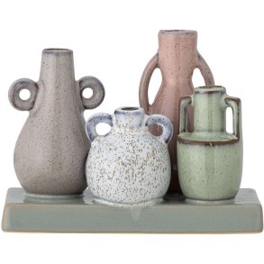 Creative Collection Aidan Vase H11 cm, Grøn